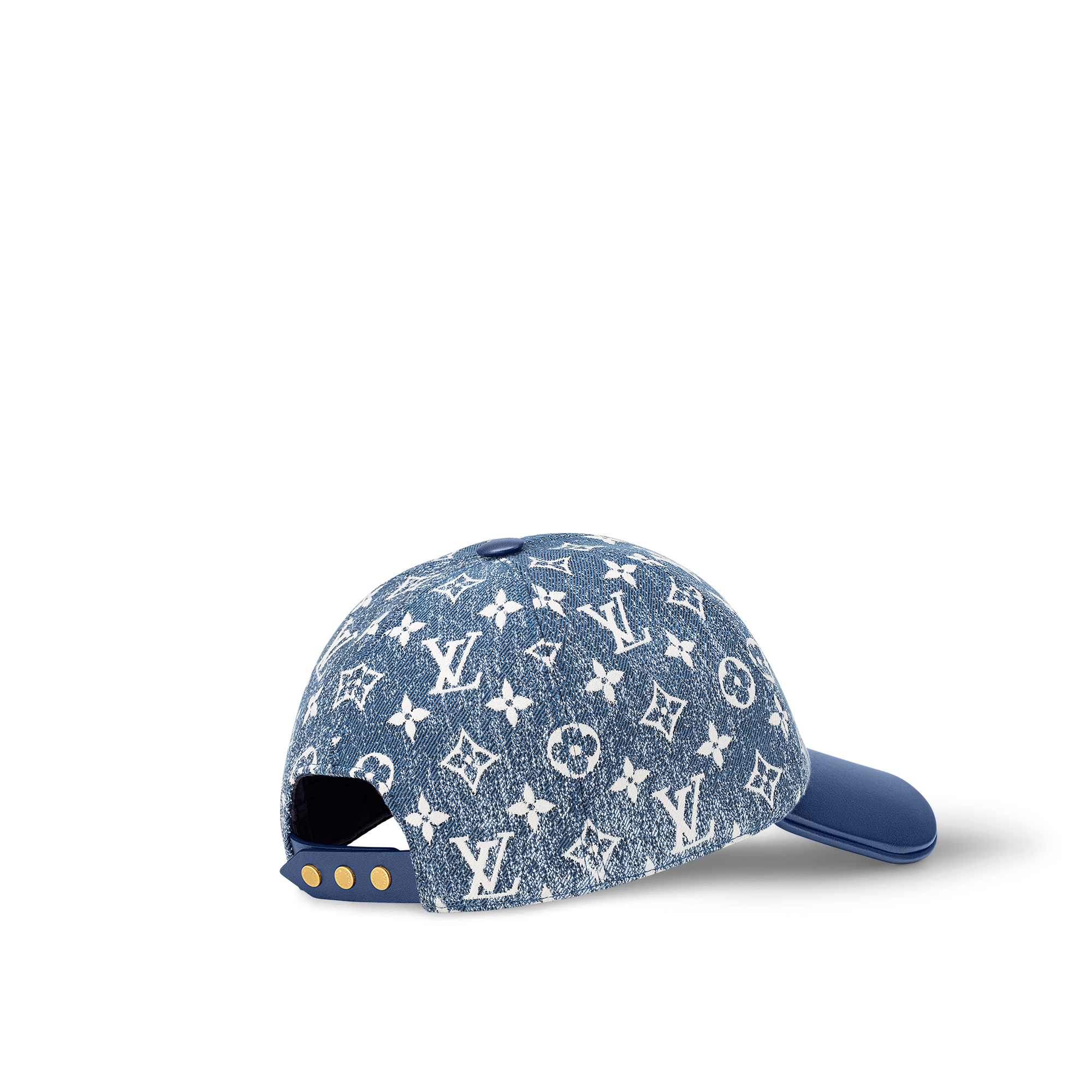 Monogram Jacquard Denim Cap S00 - Women - Accessories | LOUIS